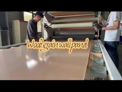 Grano de madera paneles de pared de PVC decorativos para interiores paneles de pared de bambú para interiores