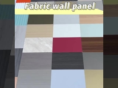 Texto de la tela Apartamento libre de pintura 1,22m de ancho carilla de madera de bambú de carbón PVC panel de pared