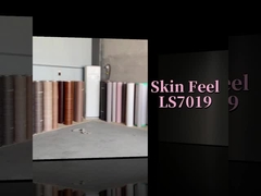 Interior respetuoso con el medio ambiente Nuevos materiales decorativos Sensación de la piel Bambú Carbón de leña Venecería de madera