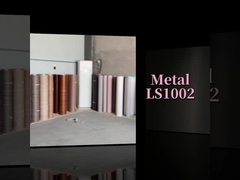 Decoración de interiores Nuevo material bambú carbón madera chapa de cristal de carbono metal