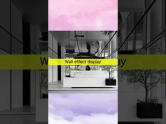 Producto de venta caliente Espejo Decoración de paredes de paneles de pared Tablero de pared Bambú Carbón de madera Veneer