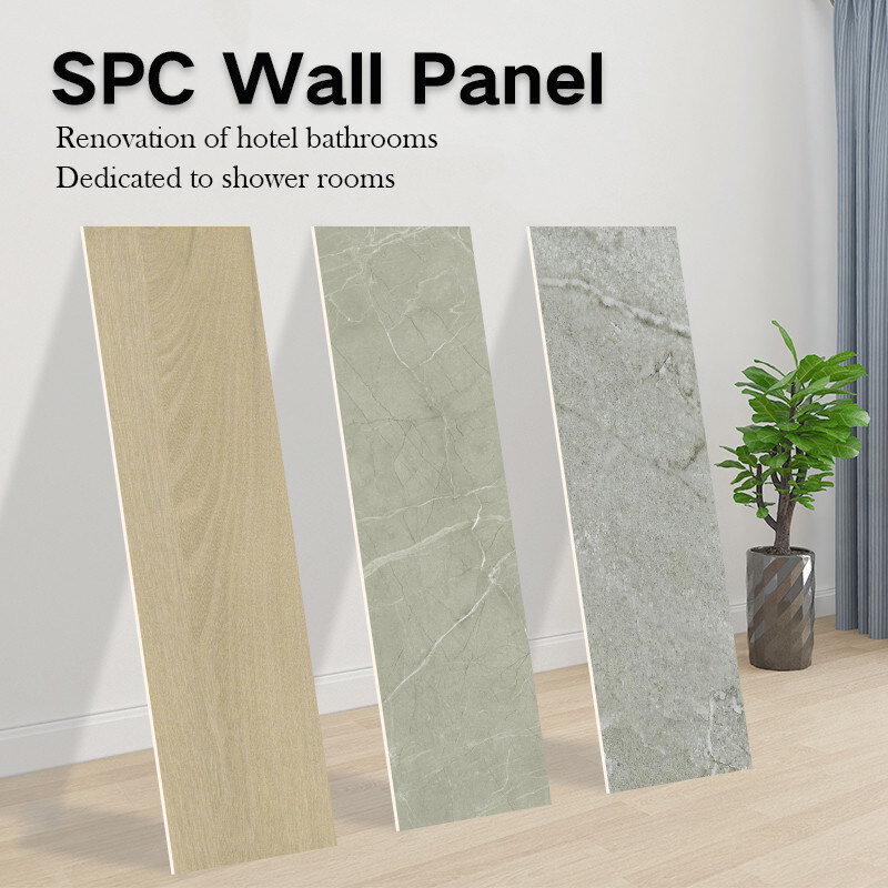 Los paneles de pared de SPC compuestos de plástico de piedra para el baño y el baño