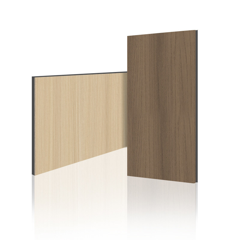 Panel de pared de PVC de grano de madera de 5 mm Flexible de bambú y carbón