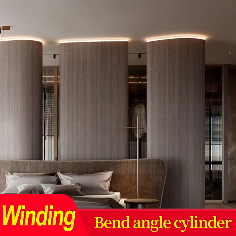 Los paneles de pared de bambú interiores decorativos interiores del grano de madera del carbón de leña de los paneles de pared del PVC