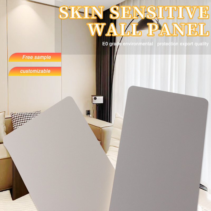 Tablero de carbón de bambú con sensación de piel ignífuga de productos de alta calidad de venta caliente