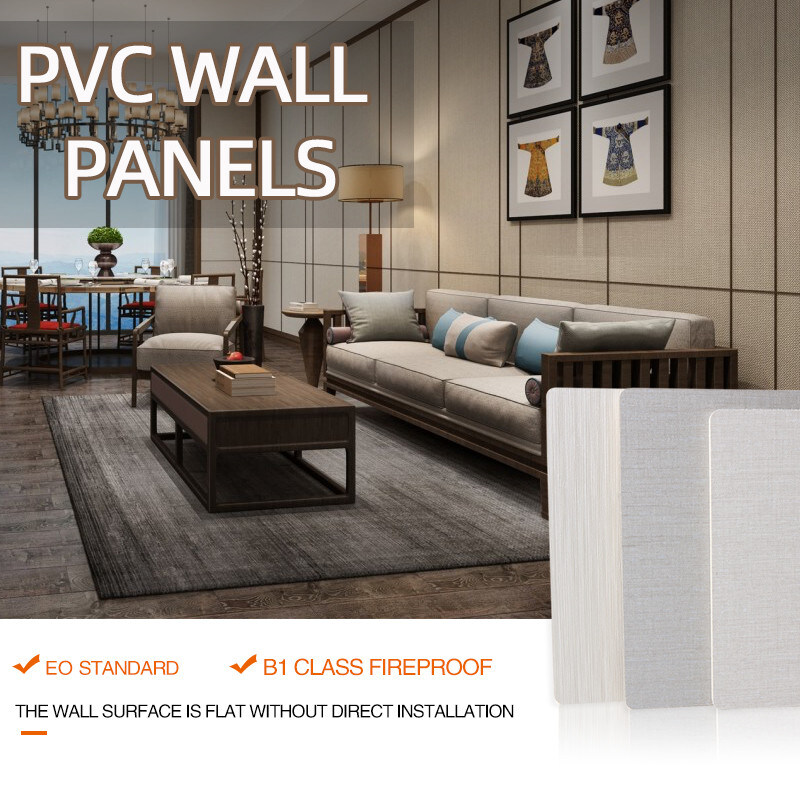 El panel de pared caliente de la tela del carbón de bambú de la prenda impermeable de la decoración interior de los productos