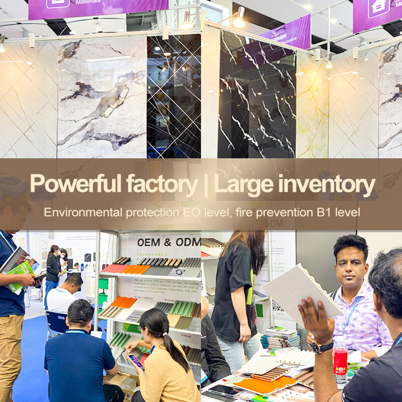 Paneles decorativos de pared de mármol