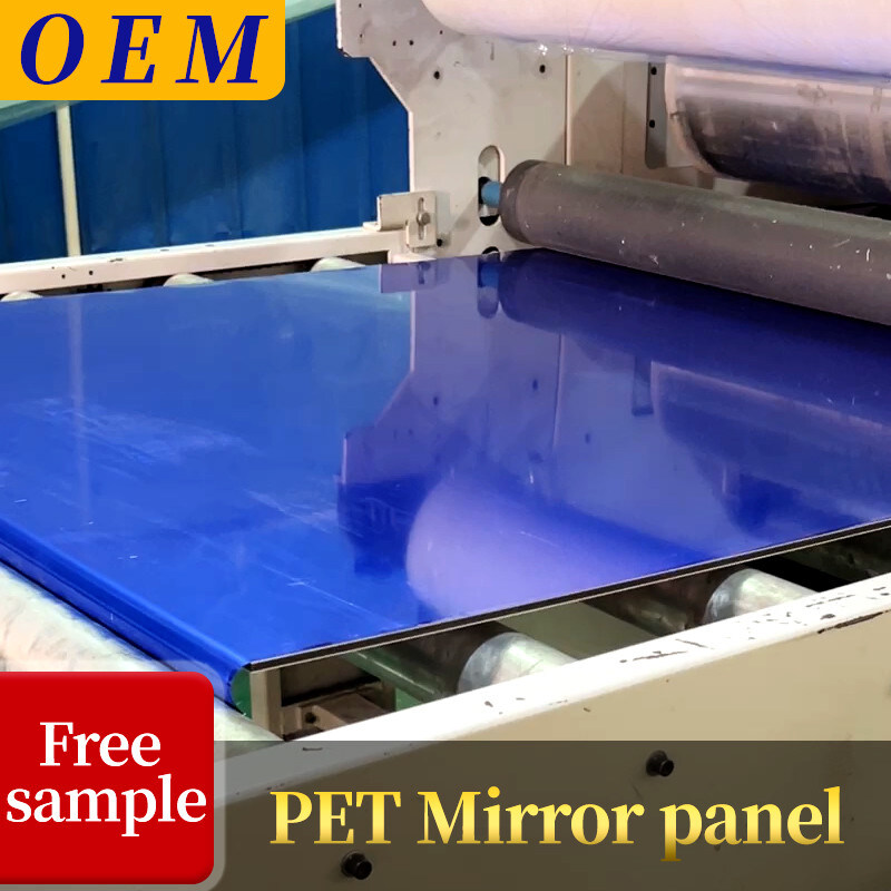 El panel de pared de bambú decorativo del espejo de la chapa de madera del carbón de leña del ANIMAL DOMÉSTICO de lujo de la luz del hotel