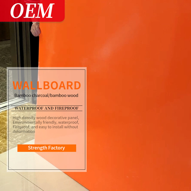 Pegamento los 2.8m de bambú de Venner PUR de la sensación de la piel de madera del carbón de leña de la longitud los 2.44m los 2.6m