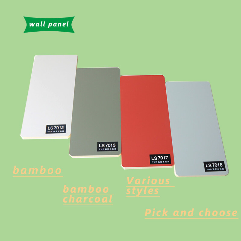 Pegamento los 2.8m de bambú de Venner PUR de la sensación de la piel de madera del carbón de leña de la longitud los 2.44m los 2.6m