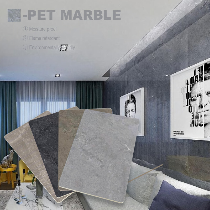 Nivel B de calificación de fuego tablero de pared de bambú carbón para decoración de lujo de luz moderna