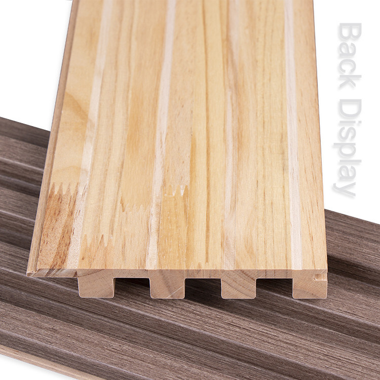 El panel de pared interior compuesto interior del panel de pared del PVC de la decoración WPC de la fábrica WPC