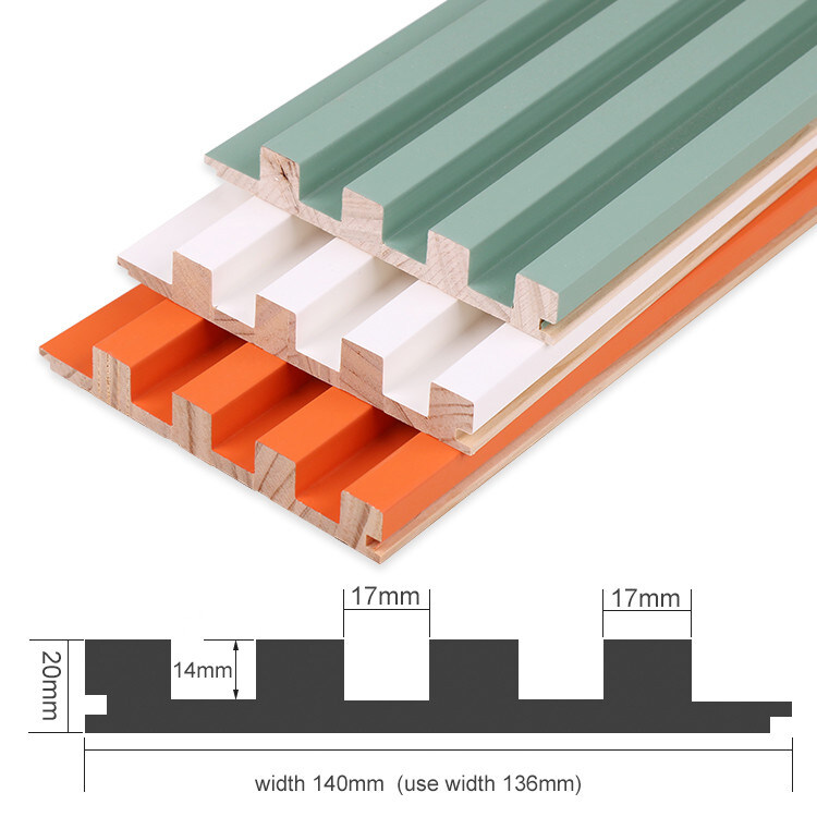 El panel de pared interior compuesto interior del panel de pared del PVC de la decoración WPC de la fábrica WPC