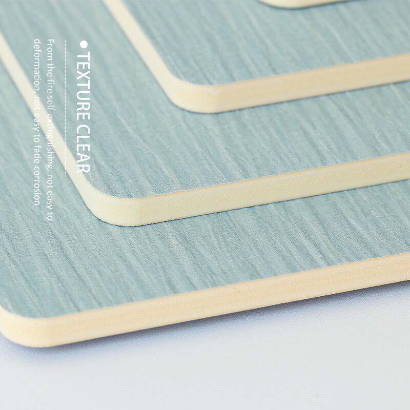 El panel de pared de bambú de la chapa de madera del carbón de leña del grano de madera decorativo del vintage del OEM