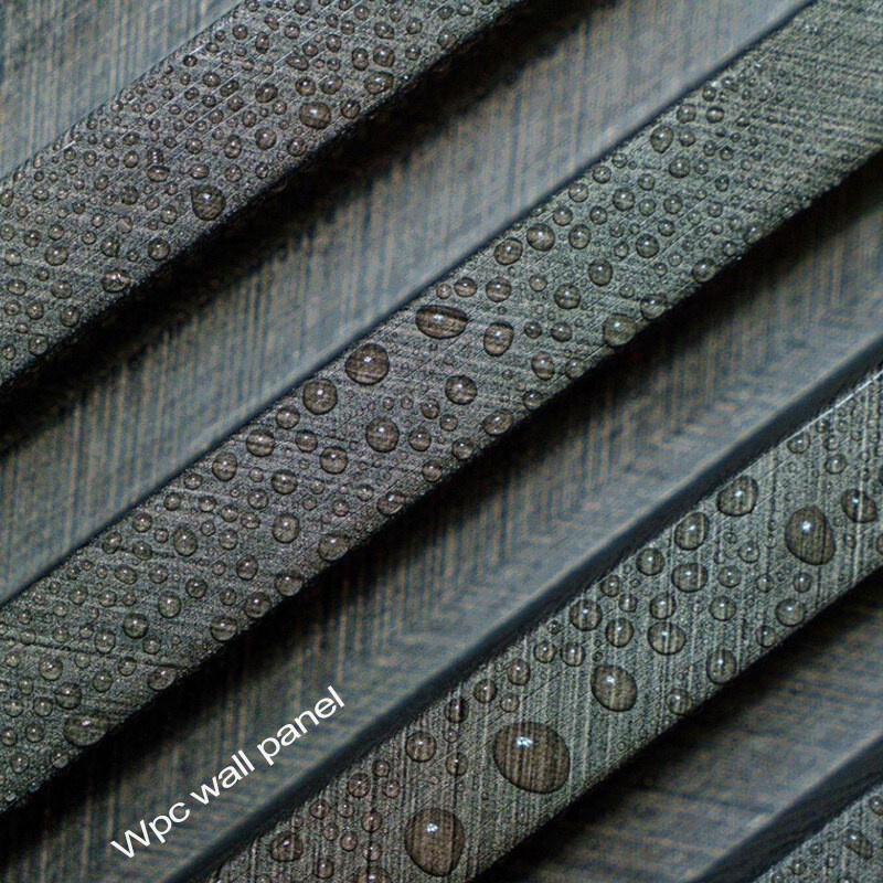 Panel de pared 3D de madera sólida