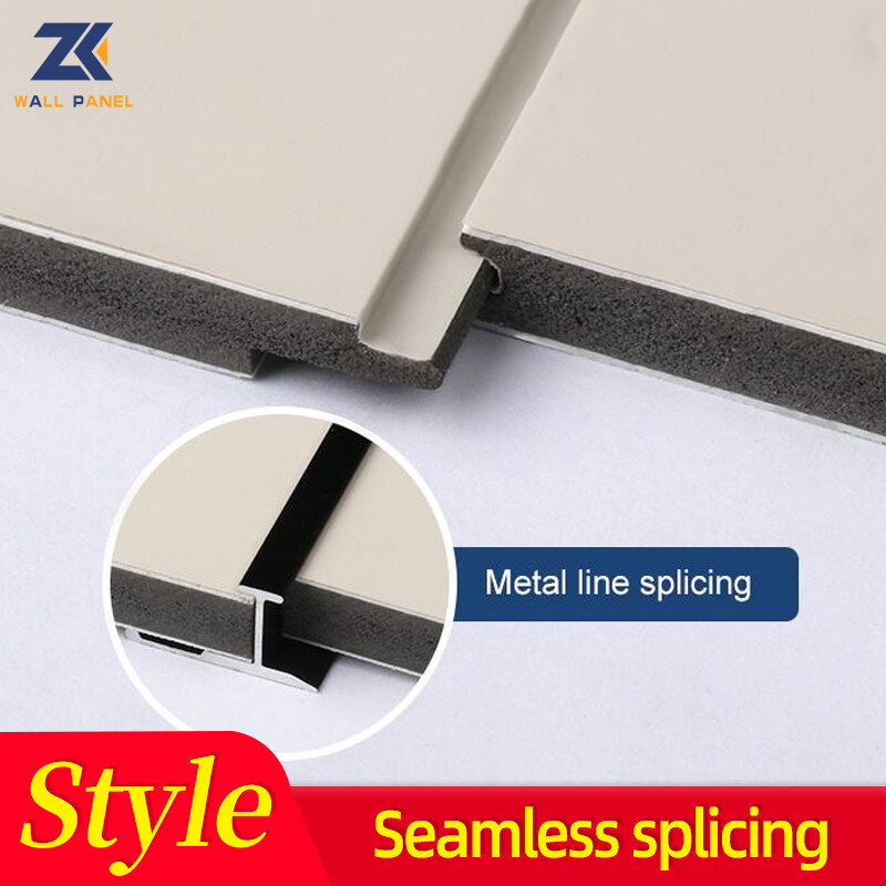 Rasguño anti interior decorativo de los paneles de pared del metal del carbón de leña de bambú de mármol