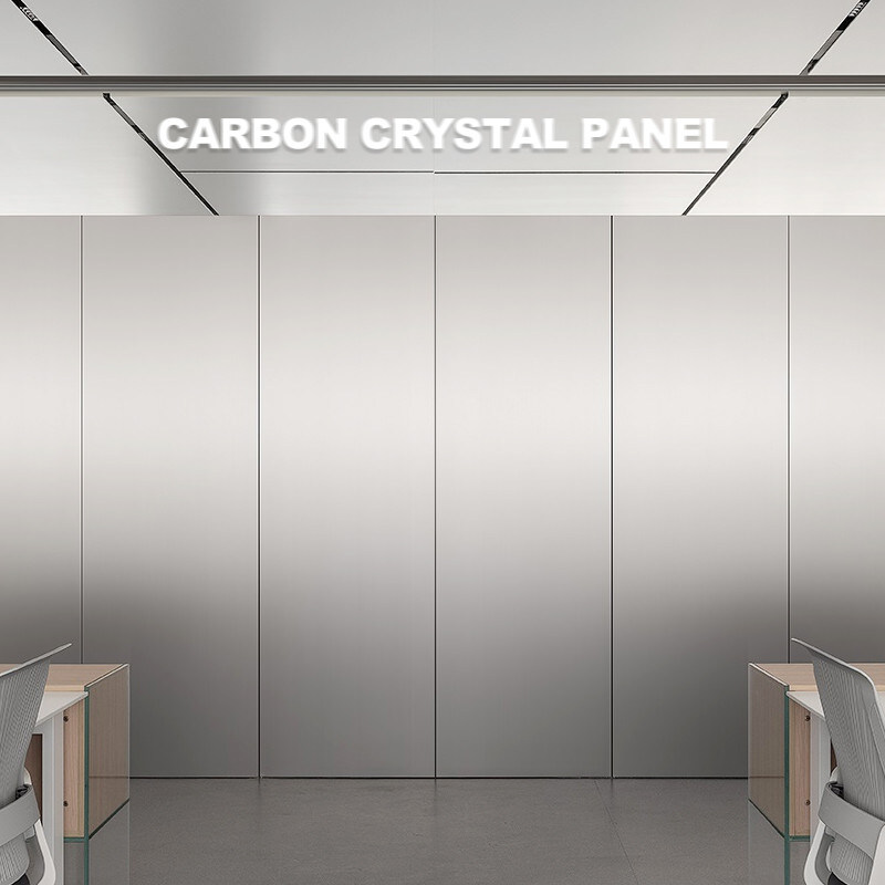 Modernos paneles de pared de metal de fibra de carbono de bambú de 5 mm para decoración de interiores