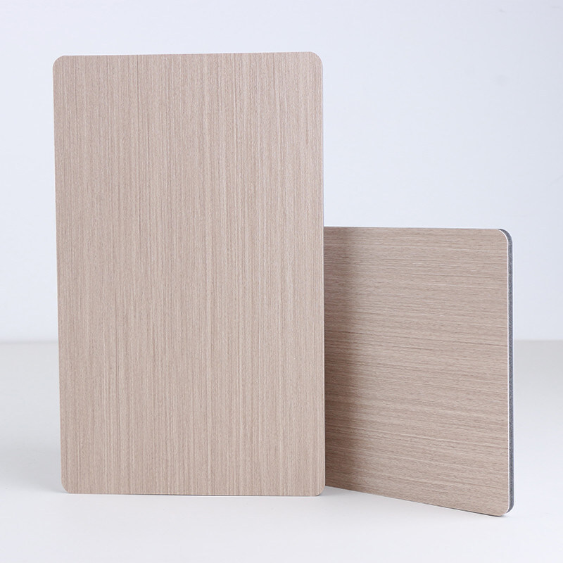 los paneles de pared de madera del PVC del grano del panel de pared de la decoración interior de 5m m 8m m