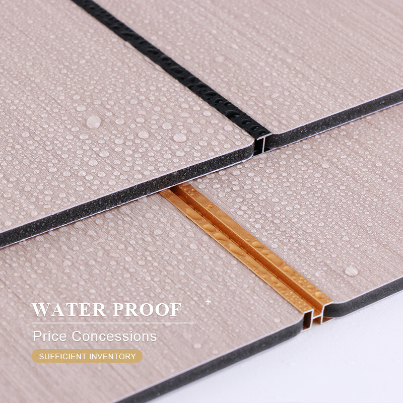 OEM de bambú económico del tablero de la chapa de madera del carbón de leña del panel de pared de la decoración interior