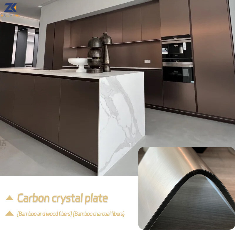 Los paneles de pared insonoros de la chapa del palo fierro de la simulación de la prenda impermeable de la decoración interior