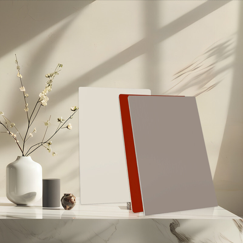 Panel de pared decorativo de interiores de madera carbón de bambú tablero de pared de piel