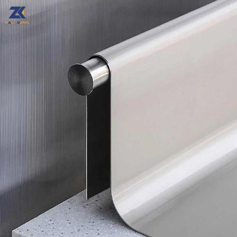 interior decorativo del panel de pared de la fibra del bambú del metal del 1.22*2.6m