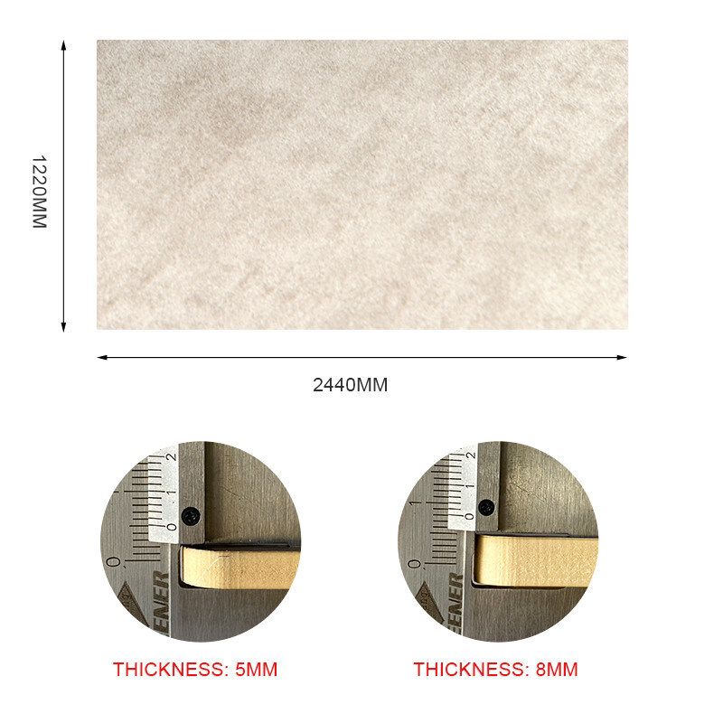 Fácil de instalar paneles de pared decorativos de bambú de carbón de alta calidad hoja de mármol