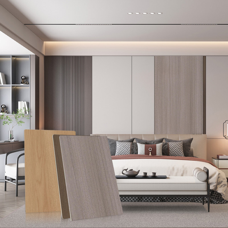 PUR pegamento de bambú paneles de pared de carbón de alta calidad paneles de pared de PVC Decoración interior de paredes