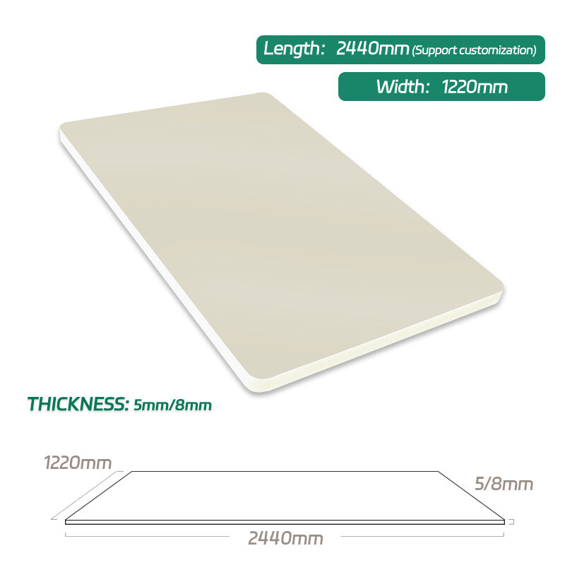 El panel de pared de madera de bambú de la fibra de la decoración interior de 8 milímetros ignifuga la chapa de madera de sensación de la piel