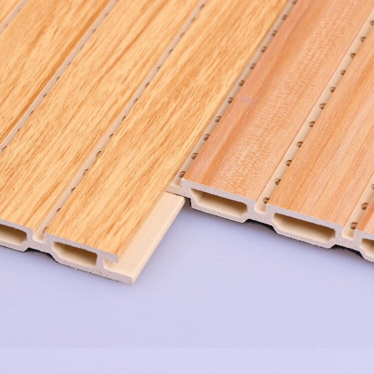 El panel de pared insonoro incombustible decorativo de WPC el 1.22*3m el 1.22*2.8m