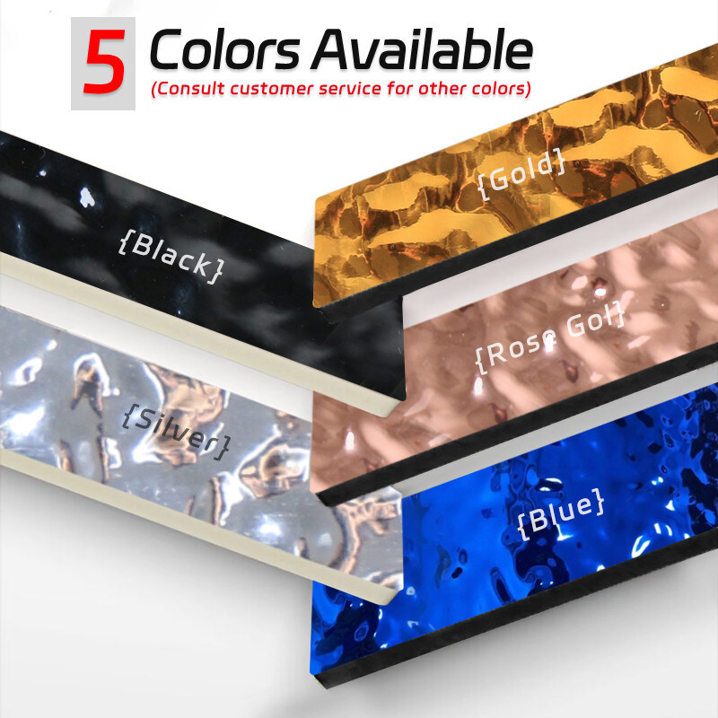 la madera de madera de bambú de la fibra de 8m m artesona los paneles Pintura-libres interiores de la ondulación del agua 3D de la decoración de la pared