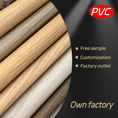 La prenda impermeable y la madera de madera insonora del grano chapean los paneles de pared del PVC
