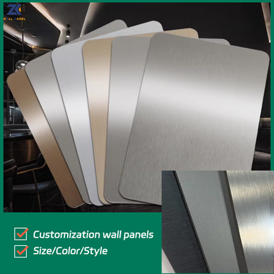 Los paneles de pared decorativos ignífugos del PVC de la prenda impermeable del sólido de la chapa del palo fierro