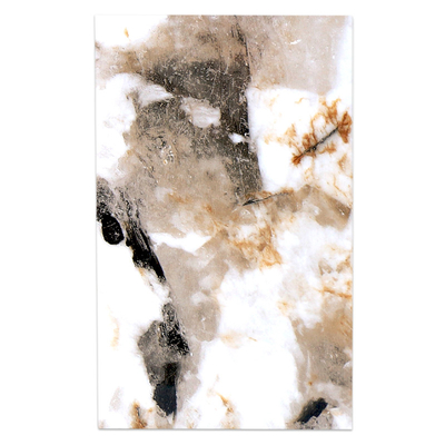 Alto tablero de bambú del carbón de leña de los paneles de pared del mármol del PVC del ANIMAL DOMÉSTICO del lustre del cuarto de baño