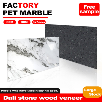 Salón impermeable y resistente al fuego PVC de bambú paneles de pared de carbón con material ecológico