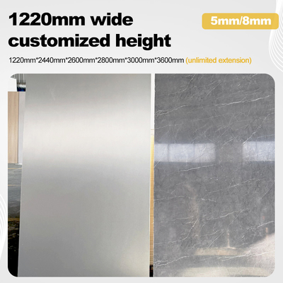 1Panel de pared de fibra de bambú de.22m de ancho para un aspecto natural y sostenible