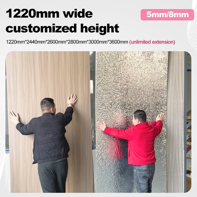 3d de lujo de agua ondulación tablero de carbón de fábrica suministro de carbono placa de cristal panel de pared