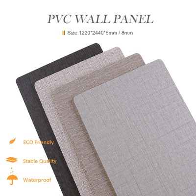 Prueba de bambú del molde de los paneles de pared de la chapa de madera del carbón de leña de la tela impermeable