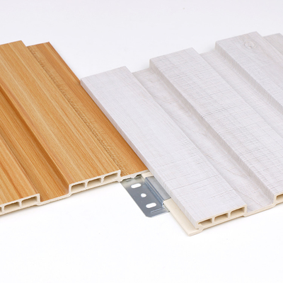 El panel de madera amistoso del ODM Eco WPC del OEM estrió resistente de humedad