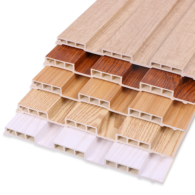 El panel de madera amistoso del ODM Eco WPC del OEM estrió resistente de humedad