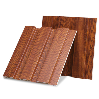 El panel de madera amistoso del ODM Eco WPC del OEM estrió resistente de humedad