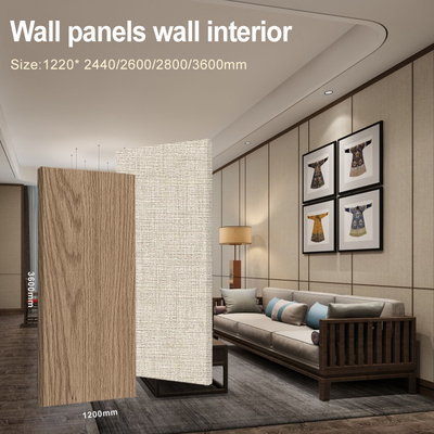 Panel de pared de 8 mm de placas de cristal de carbono