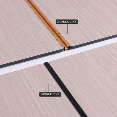 Panel carbonizado Impermeable Grano de madera Carbón de bambú Chapa Madera de bambú