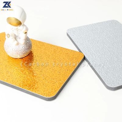 Panel de pared de PVC de lujo impermeable a agua 3d para hoteles