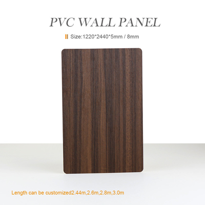 Revestimiento de madera de madera resistente modificado para requisitos particulares de la pared de la fibra del bambú del grano de humedad
