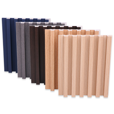 Tableros compuestos plásticos de madera acanalados del Decking del PVC 8m m
