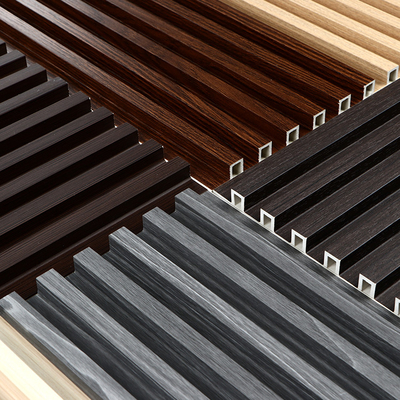Tableros compuestos plásticos de madera acanalados del Decking del PVC 8m m