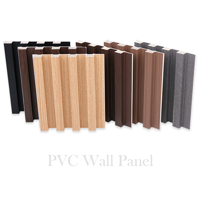 La parrilla plástica WPC de madera de la prueba de la polilla estrió exterior del panel