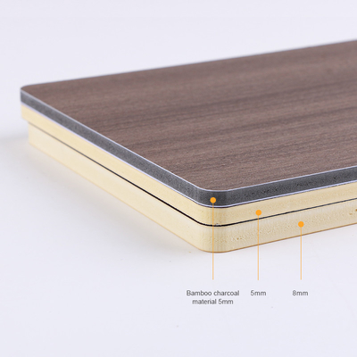 La fábrica modificó los paneles de pared para requisitos particulares de madera respetuosos del medio ambiente de la chapa de madera del grano