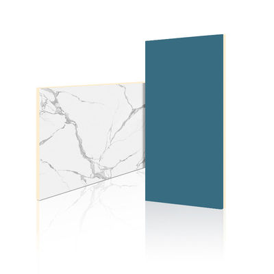 Panel de pared de mármol interior de 8 mm de fibra de madera de bambú a prueba de fuego